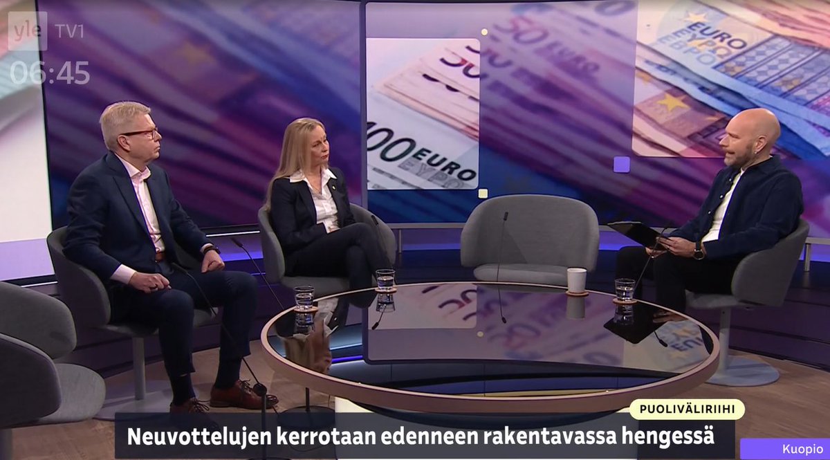 Miten Suomeen saadaan kasvua? <a href="/jyrihakamies/">Jyri Häkämies</a> ja <a href="/marialofg/">Maria Löfgren</a> painottivat YLE aamu-tv:ssä mm. ansiotuloverotuksen keventämisen ja työperäisen maahanmuuton merkitystä. Lisäksi molemmat korostivat, että ilmastonmuutoksen torjunta on jatkossakin Suomelle menestystekijä. #kehysriihi