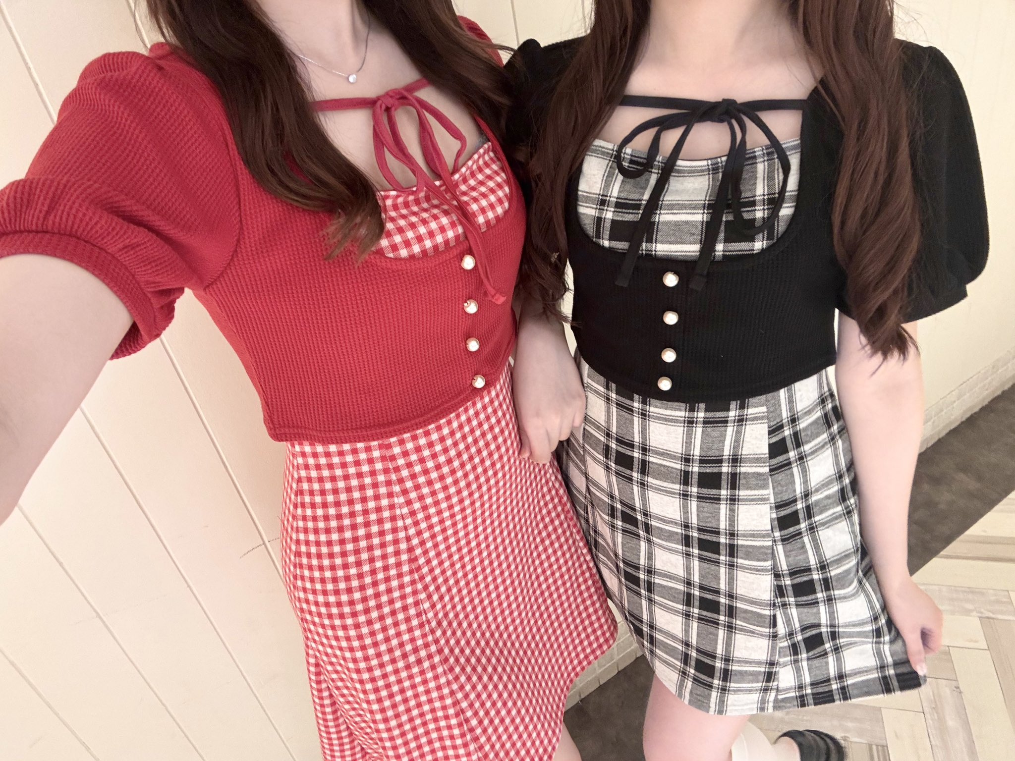 【6日まで限定価格！即購入⭕️】evelyn リボンチェックミニOP リボンチェックミニワンピース｜evelyn（エブリン）公式通販サイト