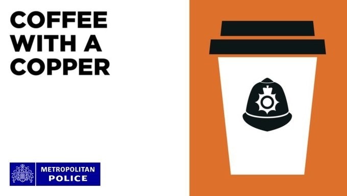 Thames Police Barking (@mpsthames) on Twitter photo Join Thames View Safer Neighbourhoods Team For #CoffeeWithACopper
When - Today at 0930hrs
Where - Thames View Community Centre (Sue Bramley) #SNT
#MyLocalMet
#PCSO
<a href="/lbbdcouncil/">Barking and Dagenham Council</a>
<a href="/MPSBarkDag/">Barking & Dagenham MPS</a>
7019EA Join Thames View Safer Neighbourhoods Team For #CoffeeWithACopper
When - Today at 0930hrs
Where - Thames View Community Centre (Sue Bramley) #SNT
#MyLocalMet
#PCSO
<a href="/lbbdcouncil/">Barking and Dagenham Council</a>
<a href="/MPSBarkDag/">Barking & Dagenham MPS</a>
7019EA