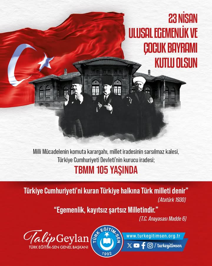 Ebediyen Hürriyet, İlelebet Cumhuriyet Var Olsun Kutlu Devlet!
