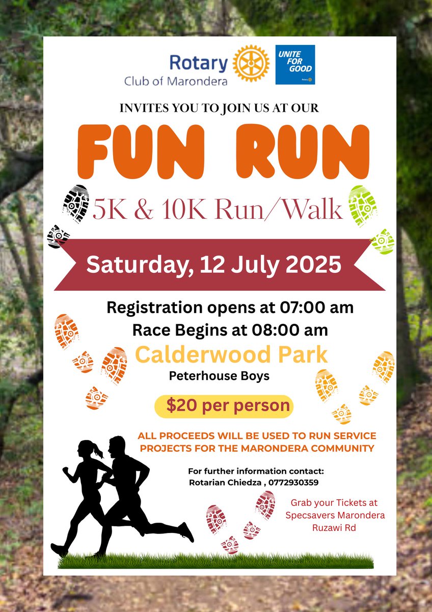 Run for Marondera !