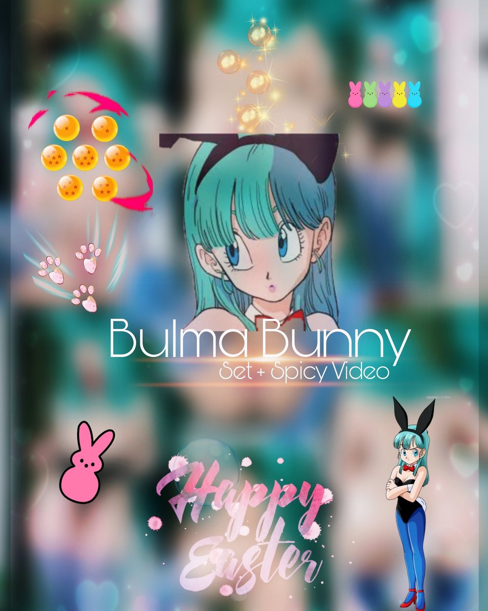 BULMA BUNNY SET  + VIDEO!! FOR SPECIAL EASTER Playing with my new  toys: Lush 4 and Bunny anal Plug Available now in my two blue platforms  OF: https://t.co/5atDJPnCCF FNSLY:https://t.co/qXmgnkkljw
