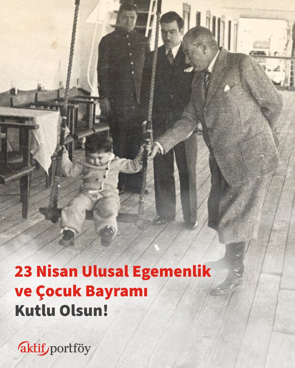 23 Nisan Ulusal Egemenlik ve Çocuk Bayramı Kutlu Olsun! 🇹🇷