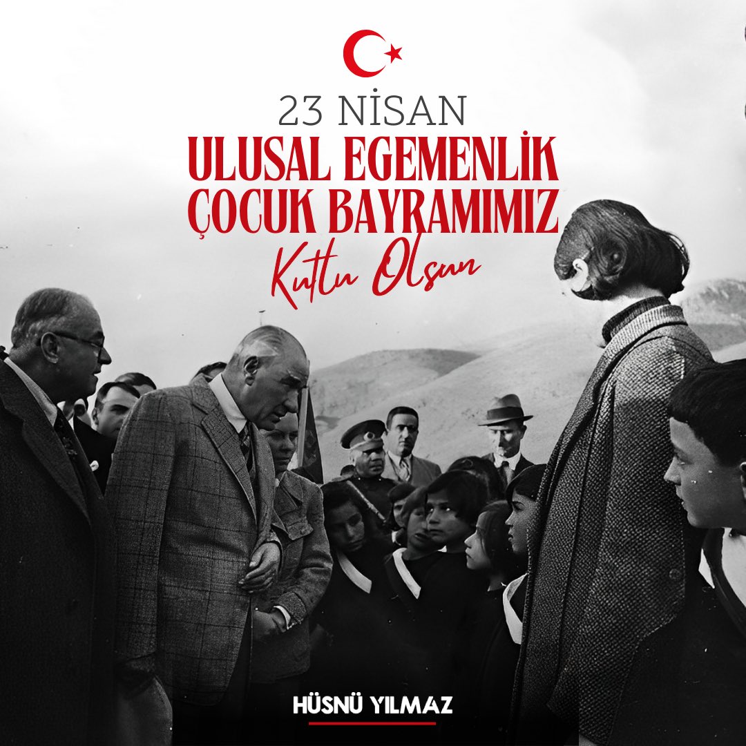Ulu Önder Gazi Mustafa Kemal Atatürk’ün çocuklara armağan ettiği 23 Nisan, milletimizin bağımsızlık iradesinin ve aydınlık yarınlara olan inancının simgesidir. 

23 Nisan Ulusal Egemenlik ve Çocuk Bayramımız Kutlu Olsun🇹🇷