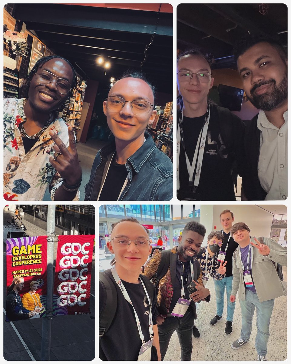 jonalex_io's tweet photo. 🎮It’s officially one month since GDC 2025!!! If you’re considering going (or have been before), I'd like to share some thoughts you may find helpful about my first time attending such an insane event with so many cool people! 1/8  #gdc #gdc2025 #gamedev #indiedev #gameaudio https://t.co/lm1mhCpoHp