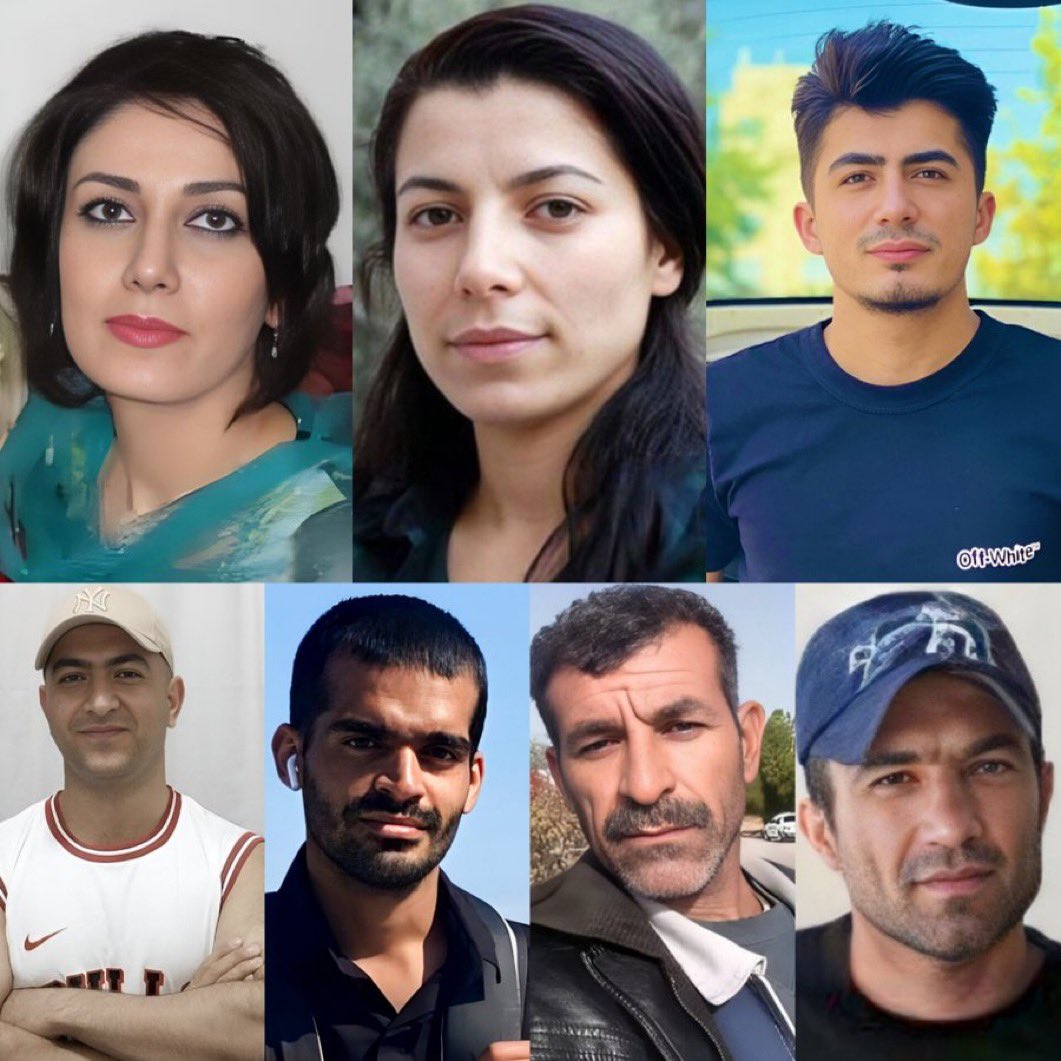 Iranian_Network's tweet photo. Stop colluding with #MurderousMullahs
In #SystematicallyMurdering our loved ones
Totalitarian Regimes Use Capital punishments like #Execution as a tool to continue creating #Threats and #menace for their #ShamefulExistence
#WomanLifeFreedom
#4FreedomDemocracyInIran https://t.co/Ozq5tRreYf