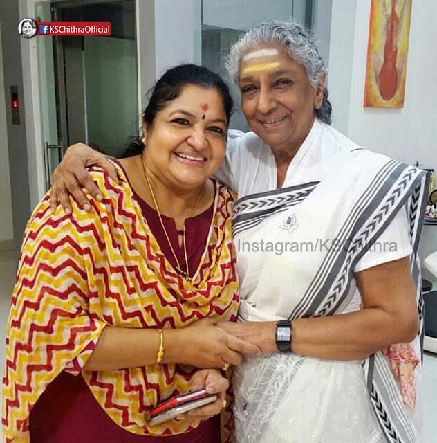 Happy Birthday to the most inspiring, the queen of expressions, the most humble being &amp; our beloved Amma..Dear Janaki Amma ..Always praying God for your good health,happiness and long life. Have a wonderful birthday Amma.
#KSChithra #SJanaki #JanakiAmma