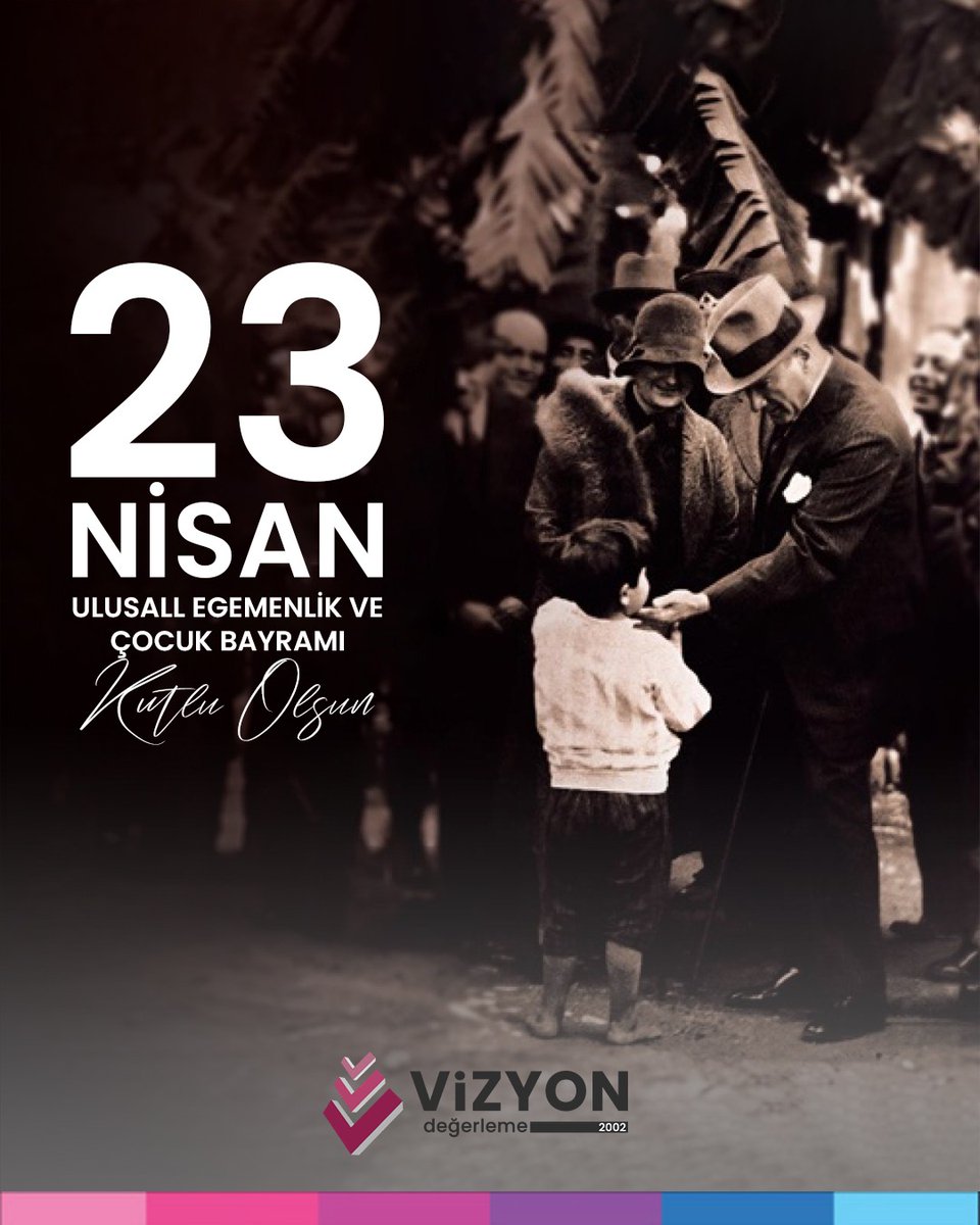 vizyongd's tweet photo. 23 Nisan Ulusal Egemenlik ve Çocuk Bayramımız Kutlu Olsun. 🇹🇷
.
.
.

#23Nisan #23NisanUlusalEgemenlikveÇocukBayramı #23NisanKutluOlsun #VizyonDeğerleme https://t.co/eT2sGZ9hMb