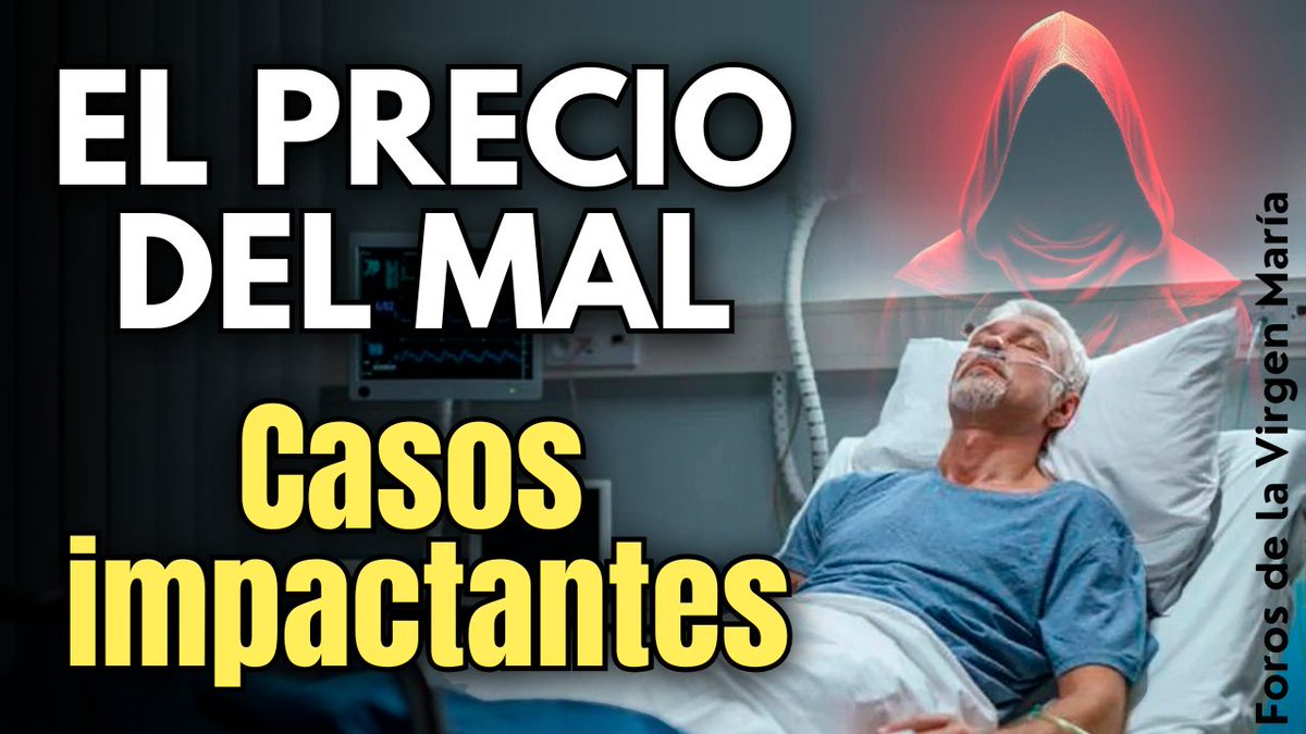 forosvirgen's tweet image. 🎬 ¿Problemas de Salud o Ataques Demoníacos? Casos Impresionantes en las Altas Esferas
Ver video 👉 youtu.be/TkTDY1LWYEc

#enfermedades #EnfermedadesDemoníacas #Pactos #SantaMuerte #Exorcismo #PadreAmorth #BrujeríaYEnfermedad #ForosdelaVirgenMaria