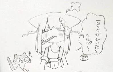 1号のメンタルよわよわ設定使いたいテスト🤒らくがき 