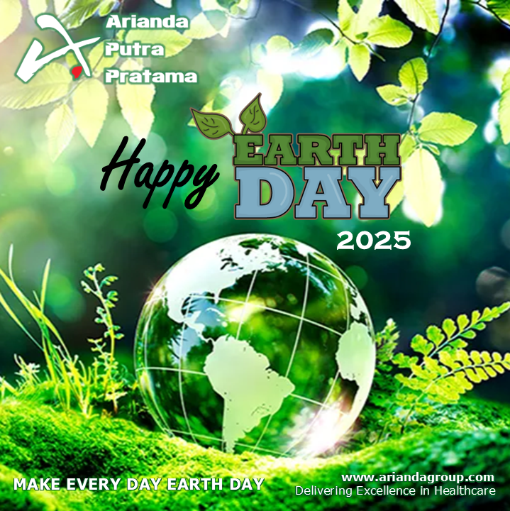 Arianda_PP's tweet photo. Happy Earth Day 2025, Let's Make Every Day Earth Day and Keep It Healthy.. #app #ariandaputrapratama #ariandagroup #healthcare #medical #HealthcareExcellence #healthcareequipment #medicaldevices #hospital #EarthDay2025 #happyearthday #EarthDay #MakeEverydayEarthDay https://t.co/zNQJXYSqpB