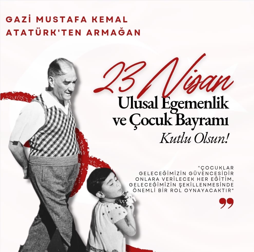 #23Nisan 
Ulusal Egemenlik ve Çocuk Bayramı Kutlu Olsun 🇹🇷

#Sınırsızlar