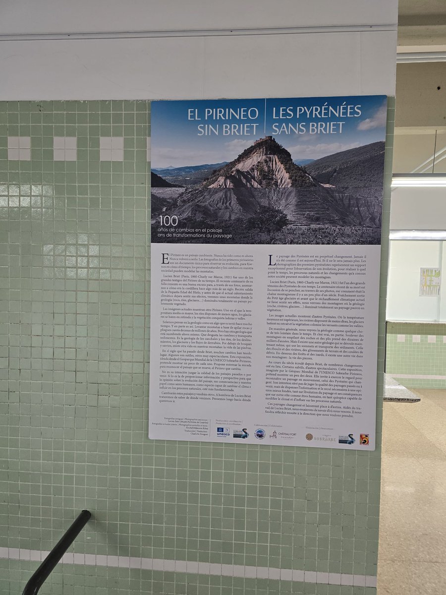 Geografia_UAB's tweet image. Demà dijous s&apos;inaugura aquesta exposició organitzada per l&apos;@apelachs i @oscaraleman_m de @Geografia_UAB i que es podrà veure fins el 9 de maig. Aprofitem qualsevol paret de la Facultat per fer activitats divulgatives.