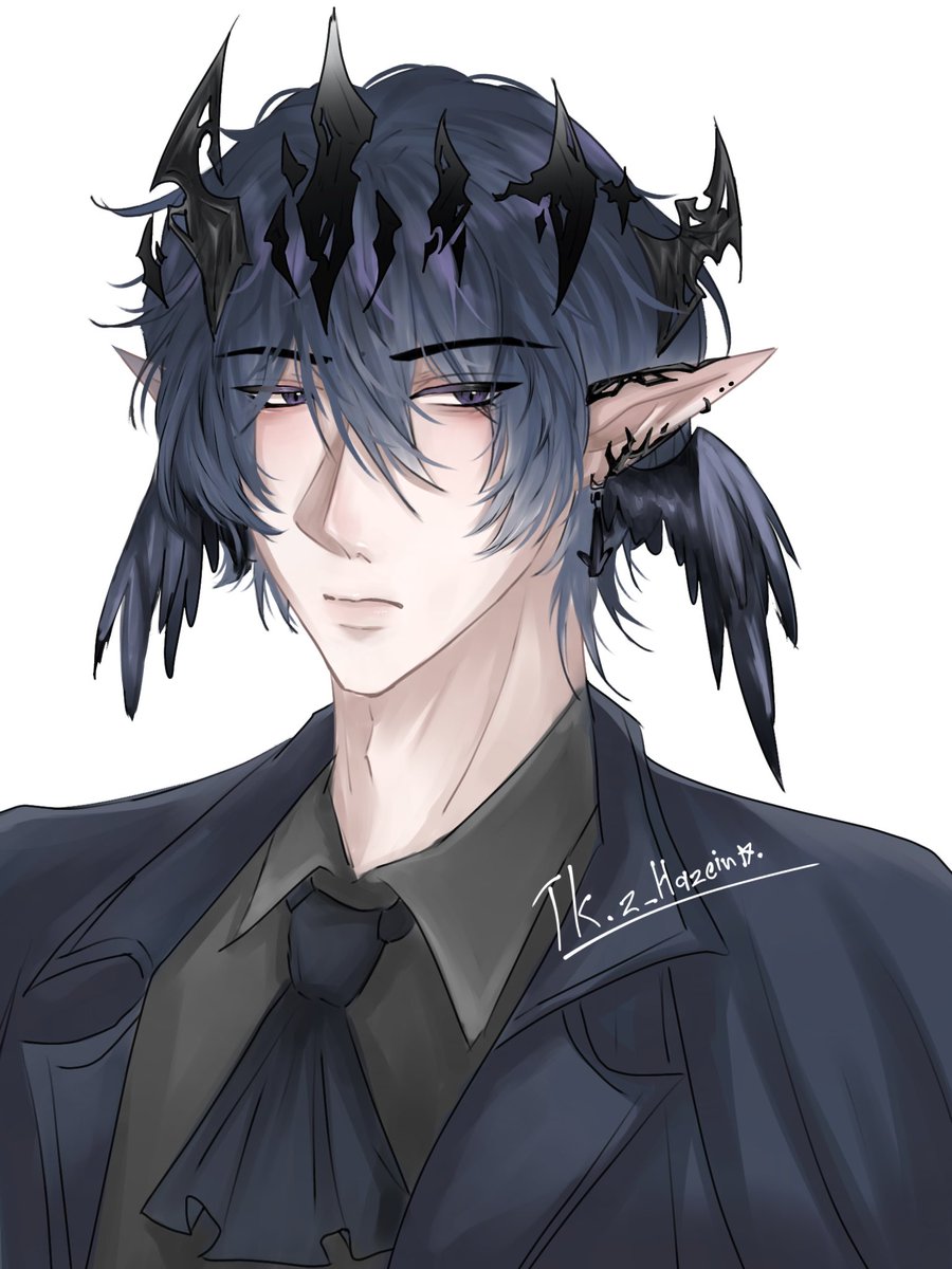 Taiyakii3003's tweet image. My OC 🐦‍⬛🐦‍⬛
#digitalart #ocart #originalcharacterart