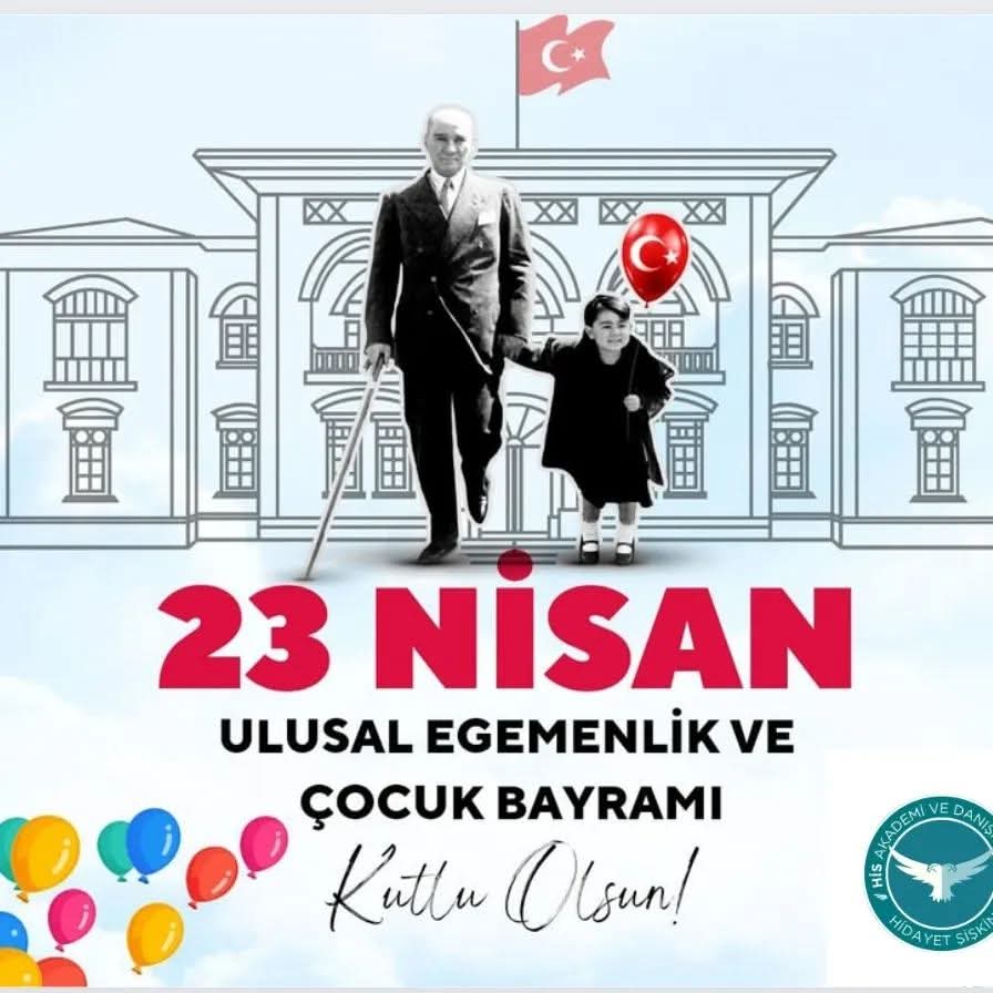 23 Nisan Ulusal Egemenlik ve Çocuk Bayramı kutlama olsun.
