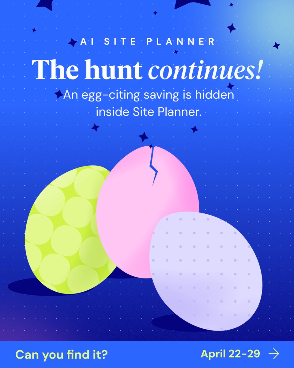 elemntor's tweet image. We’ve hidden a special surprise inside Site Planner… and you’re invited on the hunt! 🕵️‍♀️

Somewhere in the flow, a secret coupon is waiting to be uncovered, our way of saying thanks for being an amazing part of this community. ✨

Explore Site Planner anytime between April 22–29…