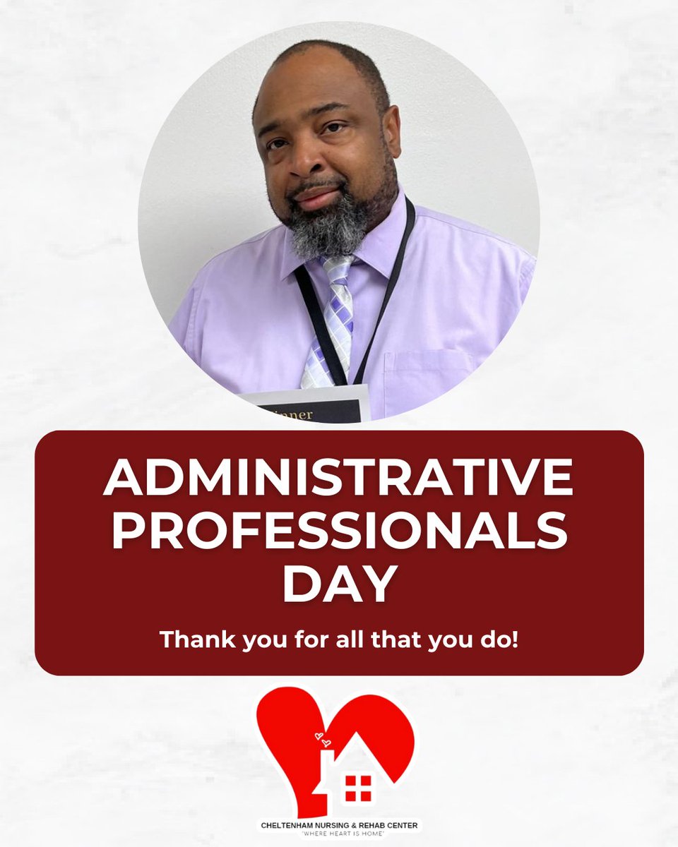 cheltenham1972's tweet photo. Happy Administrative Professionals Day to the incredible Robert Mayo! 🌟 Your dedication keeps everything running smoothly. Thank you for your hard work and commitment! 💙 #AdminProfessionalsDay #ThankYouRobert https://t.co/QKfW69QgkX