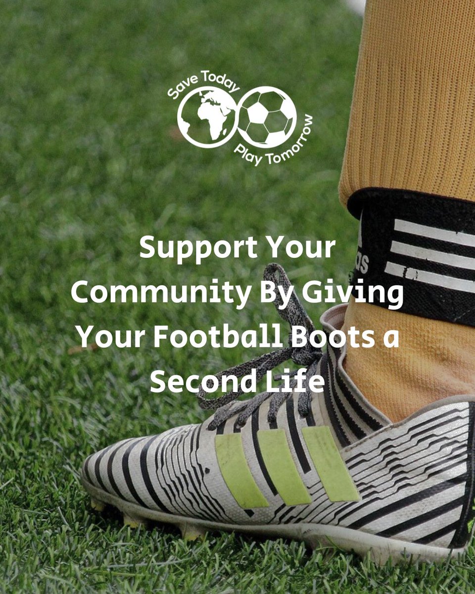 Join Football Rebooted ⚽♻️

We've joined forces with Utilita, to give old boots a second life — keeping them on the pitch, not in landfill!

✅ Collect &amp; donate boots
✅ Help kids play
✅ Cut waste

Sign up free 👇
buff.ly/tuymHGR

#FootballRebooted