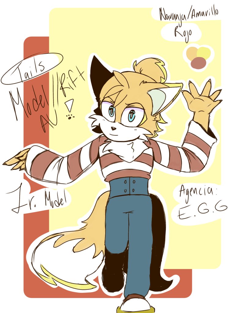 CatianaMark's tweet photo. #SonicAU ‼️

MODEL//RIFT

Un AU que se me ocurrió a las 2 am y no pude sacarme de la cabeza... Jsjs
Este AU va a tratar sobre la competencia de modelaje más grande del mundo, donde solo competirán las más grandes agencias (E.G.G/ G.U.N/FUTURE).
#Sonic #SonicTheHedgehog https://t.co/KvWkqVOcNd