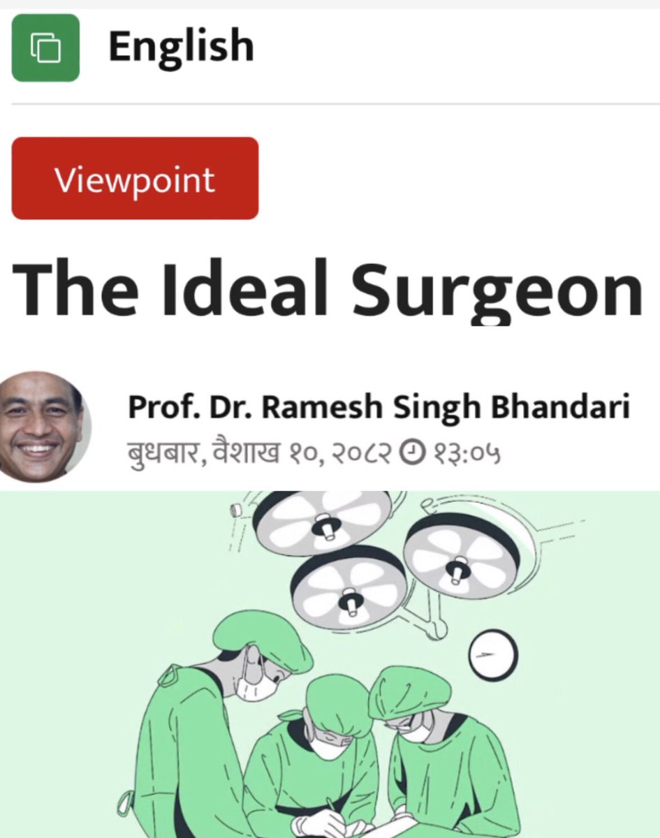 My viewpoint:
Could be interesting to read for you all.
swasthyakhabar.com/story/59735?fb…