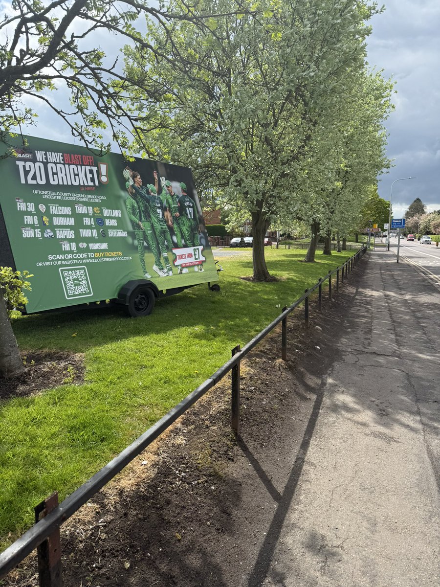 Sean Jarvis (@seanmjarvis) on Twitter photo New trailer out and about! <a href="/leicsccc/">Leicestershire Foxes ๐ฆ</a> are looking for some local business near to high traffic locations to help promote our games, please get in touch with the Club if you can help New trailer out and about! <a href="/leicsccc/">Leicestershire Foxes ๐ฆ</a> are looking for some local business near to high traffic locations to help promote our games, please get in touch with the Club if you can help