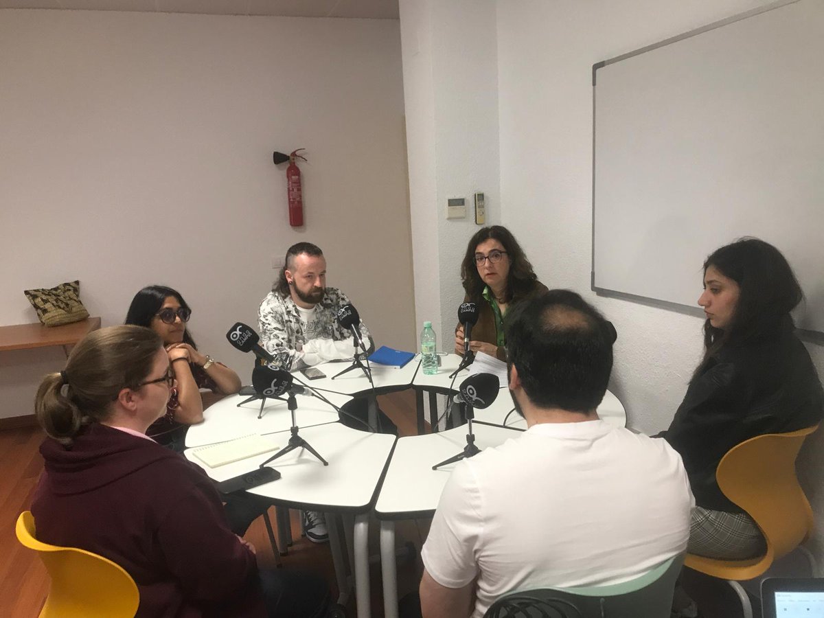 Cultura Científica UEx (@uexdivulga) on Twitter photo Taller de comunicación <a href="/UExDivulga/">Cultura Científica UEx</a> ofrecido a los investigadores de Atlantic Tecnological University en su participación en Maratón de Jóvenes Investigadores <a href="/infouex/">UEx</a> <a href="/EUGREENalliance/">EU GREEN European Alliance</a>
Con entrevistas a 20 investigadores que publicaremos en un podcast gracias a <a href="/OndaCampus/">OndaCampus</a> Taller de comunicación <a href="/UExDivulga/">Cultura Científica UEx</a> ofrecido a los investigadores de Atlantic Tecnological University en su participación en Maratón de Jóvenes Investigadores <a href="/infouex/">UEx</a> <a href="/EUGREENalliance/">EU GREEN European Alliance</a>
Con entrevistas a 20 investigadores que publicaremos en un podcast gracias a <a href="/OndaCampus/">OndaCampus</a>