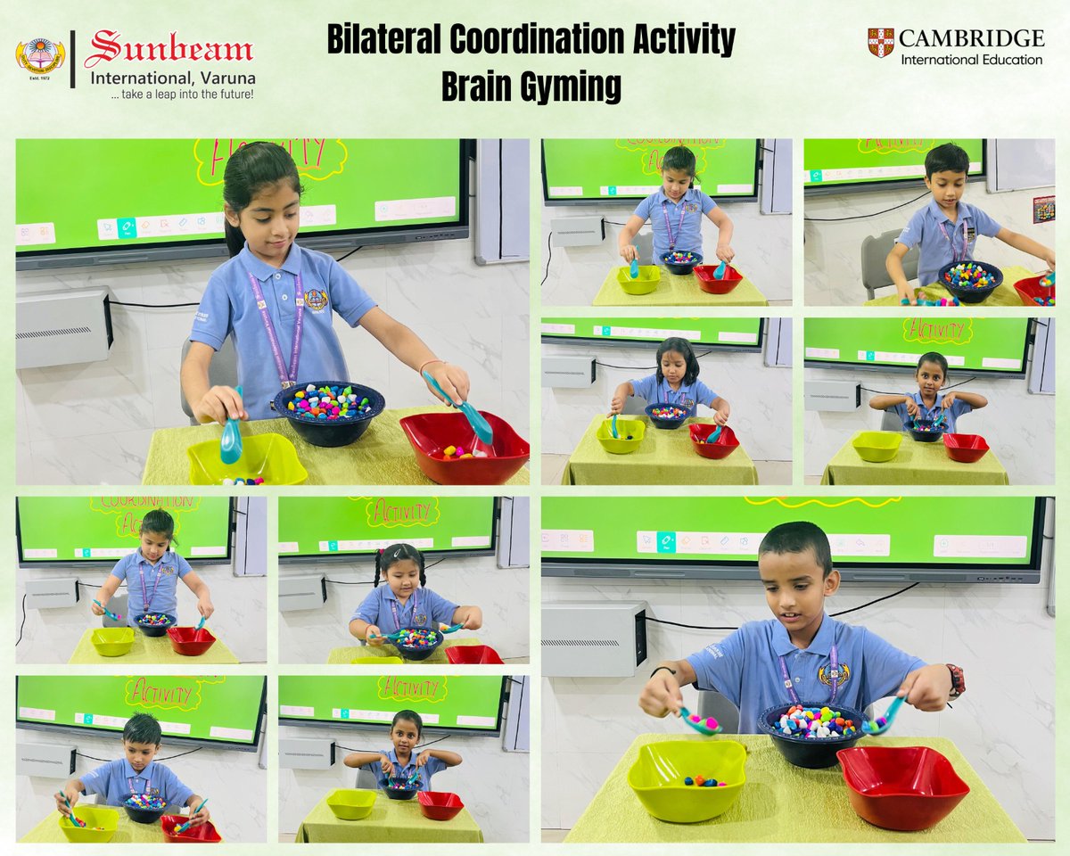 SBS_INT_VRN's tweet image. At Sunbeam International, Varuna, learning comes alive through joyful Brain Games that boost focus, coordination, and brain power!  Because when kids move, minds grow. 
#BrainBoostingFun #LearningThroughPlay #SunbeamShines #MindBodyMagic