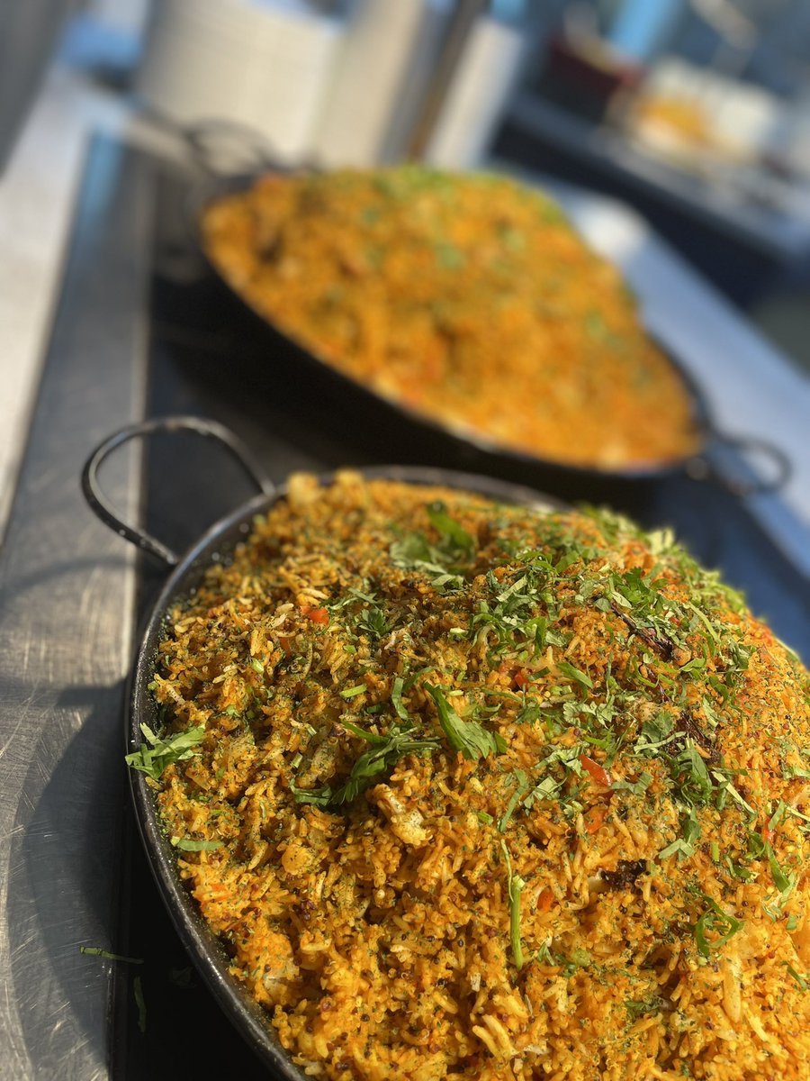 HoweHolroyd's tweet image. All about biryani build your salad bowl and fresh 🍉 on the first day back of the new term @MaryMar89923871 @melrahaman  @Milen42931651 @johnlyon school