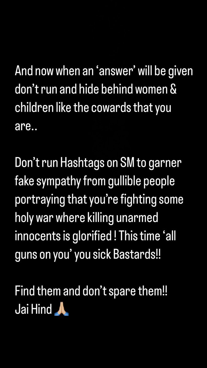 #PahalgamTerroristAttack #Justice Enough is Enough!