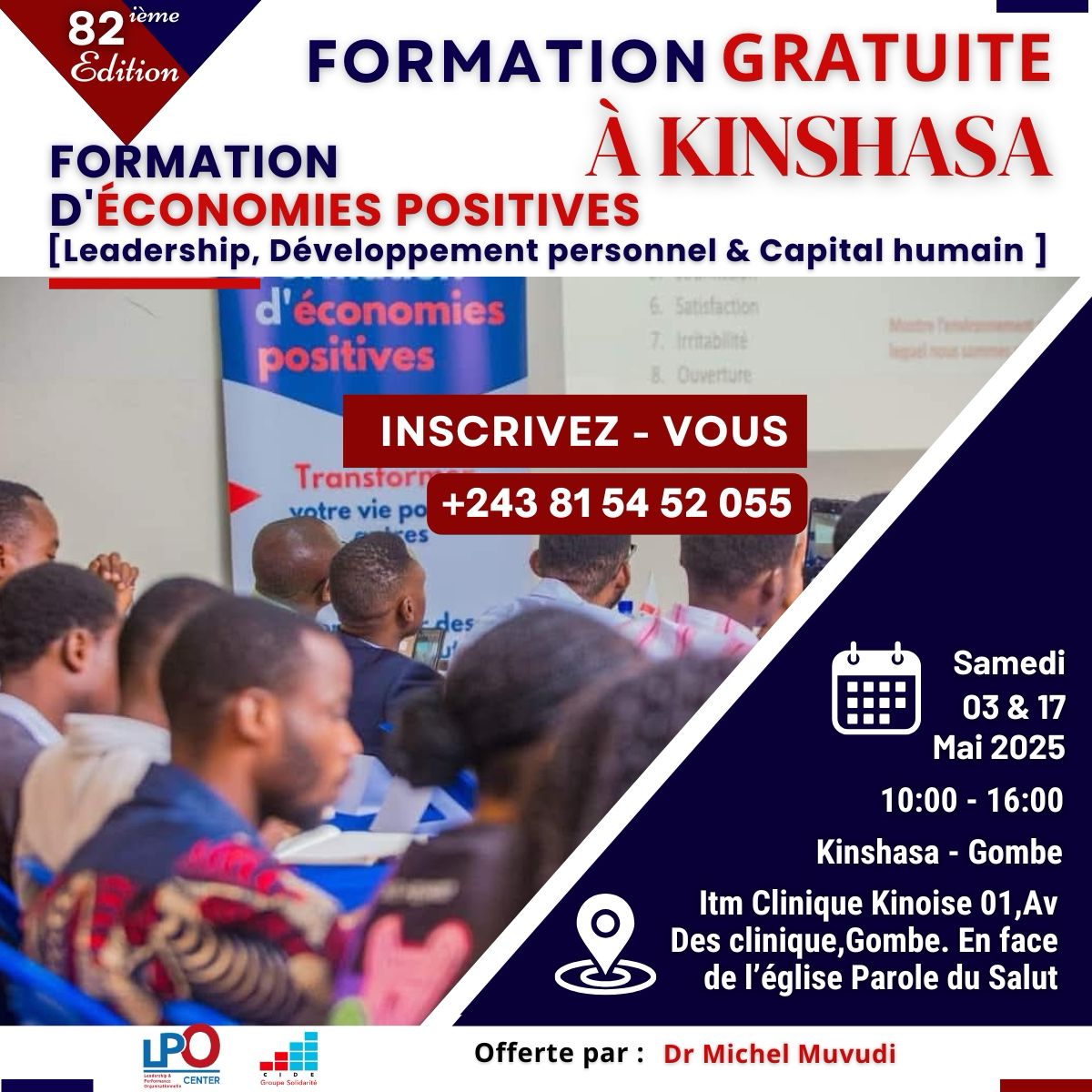 Pour les #jeunes spécialement ! Formation subventionnée par nous-même et totalement gratuite pour permettre un large accès des #jeunes, pilier de croissance économique de notre pays.