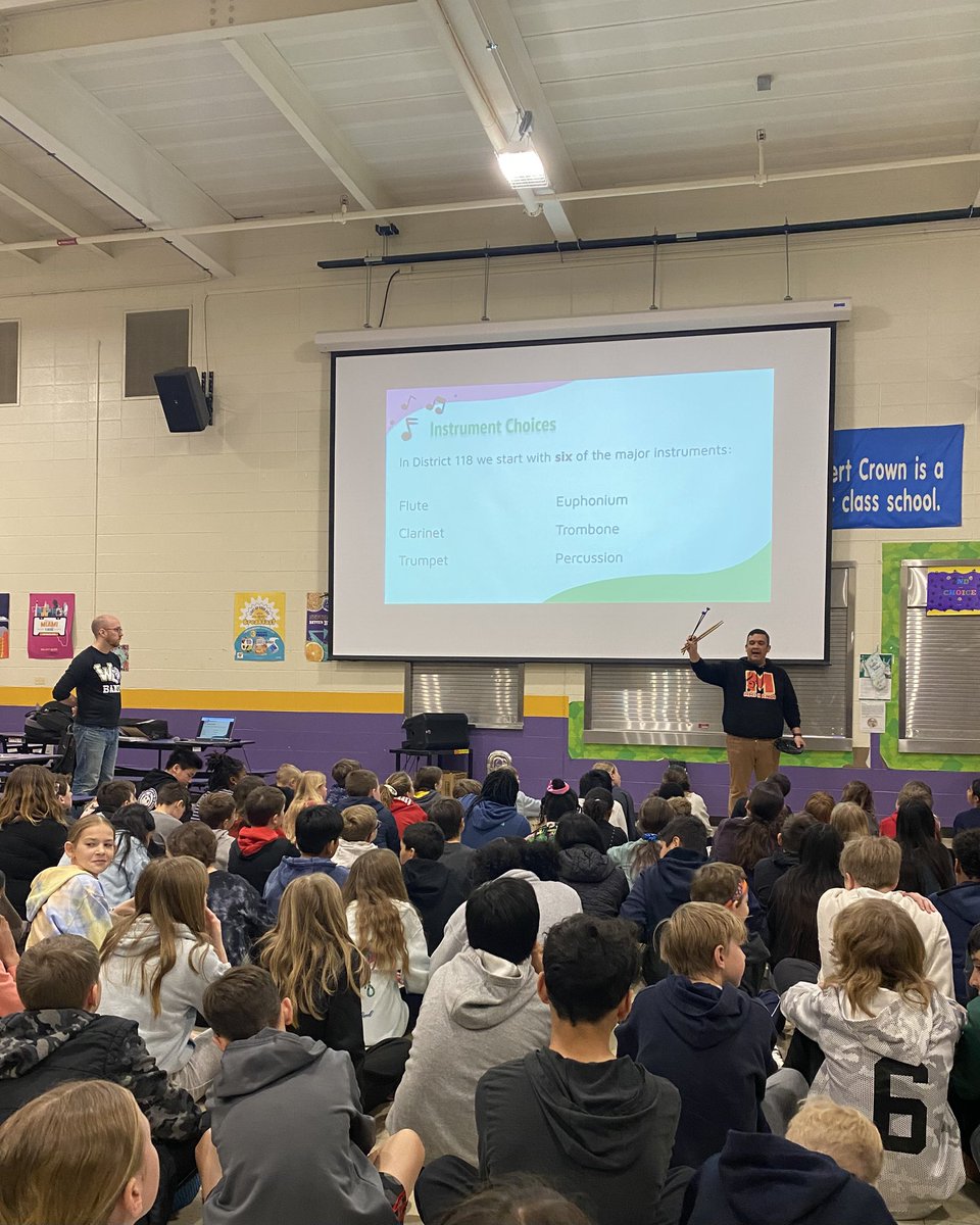 Miss Dryden (@onegoalin5th) on Twitter photo A huge thank you to <a href="/WaucondaMSBand/">Wauconda MS Bands</a> and <a href="/MMSBand118/">MMSBand118</a> for introducing Team Dryden to various instruments! These 5th graders are excited to join band next year🎺🎷 <a href="/RobertCS118/">Robert Crown School</a> #rcs118life #d118life #theymakemesmile #lotsofsillynoises A huge thank you to <a href="/WaucondaMSBand/">Wauconda MS Bands</a> and <a href="/MMSBand118/">MMSBand118</a> for introducing Team Dryden to various instruments! These 5th graders are excited to join band next year🎺🎷 <a href="/RobertCS118/">Robert Crown School</a> #rcs118life #d118life #theymakemesmile #lotsofsillynoises