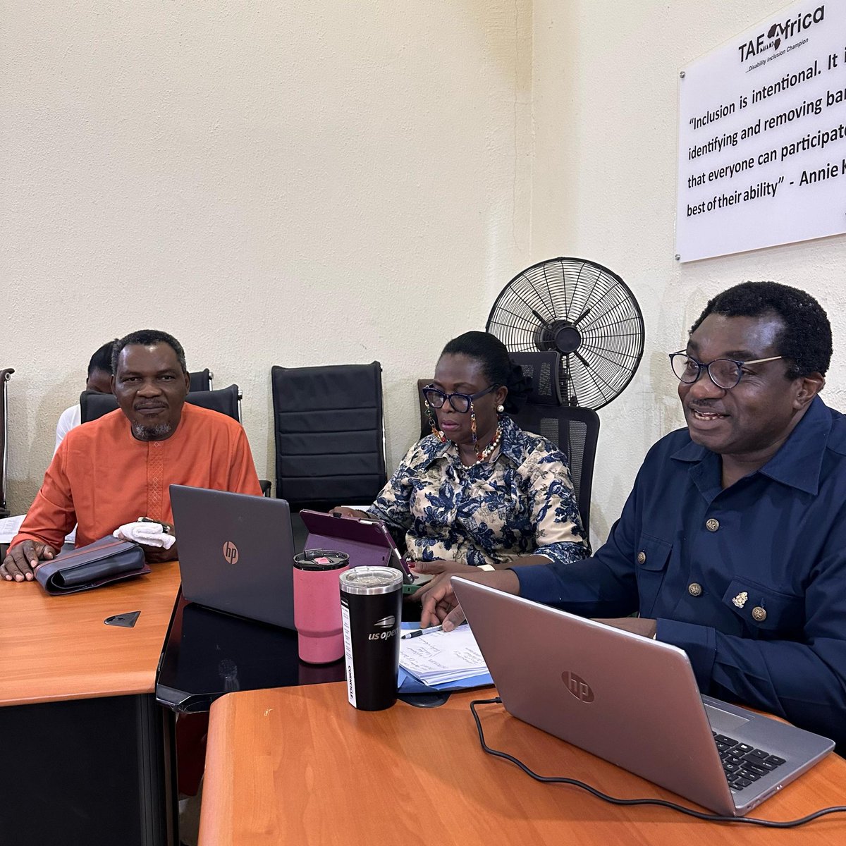 TAF_Africa's tweet photo. ...your eyes closed - that’s why we’re equipping our team to sharpen focus, align efforts, and hit those Key Performance Indicators with precision!

Because when our goals are clear and our impact is measurable, inclusion wins! https://t.co/6vcBPzjMV1