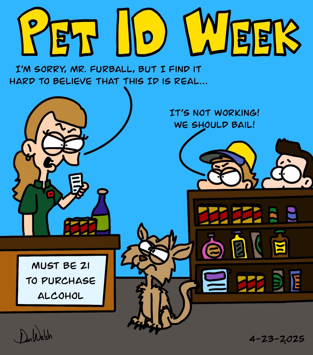 DanWCaricature's tweet photo. It worked last time…Like and Share!
https://t.co/WwHsCFkivB
#danwdrawings #digitalcartoon #artoftheday #cartoonart #cartoons #digitalart #comics #cartooning #comicart #fanart #cartoondrawing #cartoonstyle #drawingablank #daysoftheyear #petidweek #pet #pets #week #id #petid https://t.co/WJyTq8SrUt