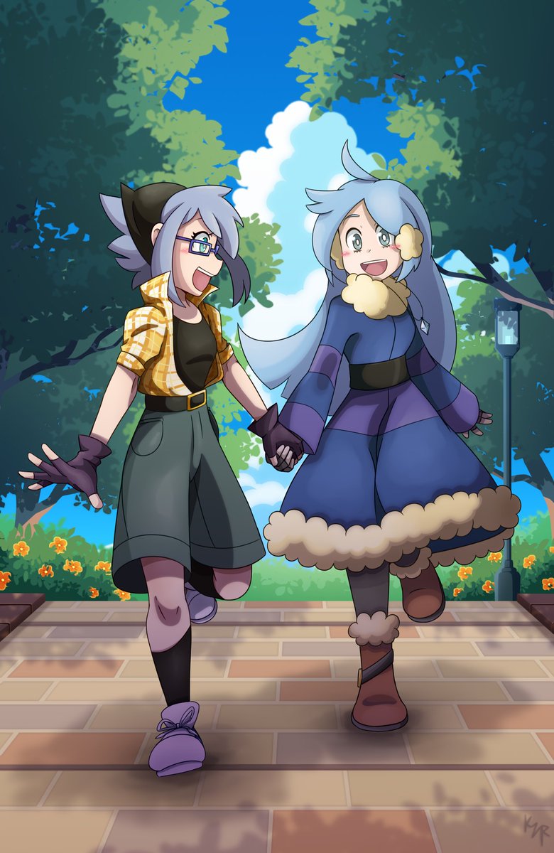 Commission for <a href="/FlaresZChaos/">Shannon (On the🏙️☁️</a>
Info/Pinned Tweet: x.com/KZR_Art/status…

#commision #commissionsopen #fanartwork #Nintendo #trainer #pokemon