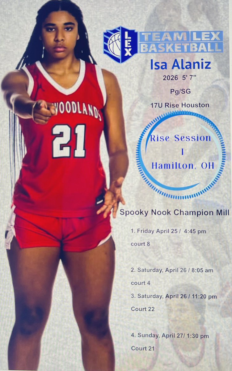 Can’t wait to compete in our first live period. Come check out our team!!