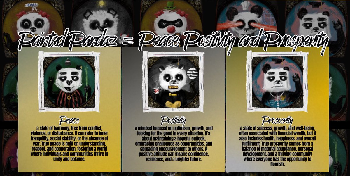 siltician's tweet photo. Day 2 @Aptos NFTs

Today’s NFT collection is @PaintedPandaz. @ApersonLyeque leading it and he is one of the most positive and supportive person on Aptos and painted pandaz has great culture of Peace, Positivity, and Prosperity. https://t.co/RX2epSfnwl