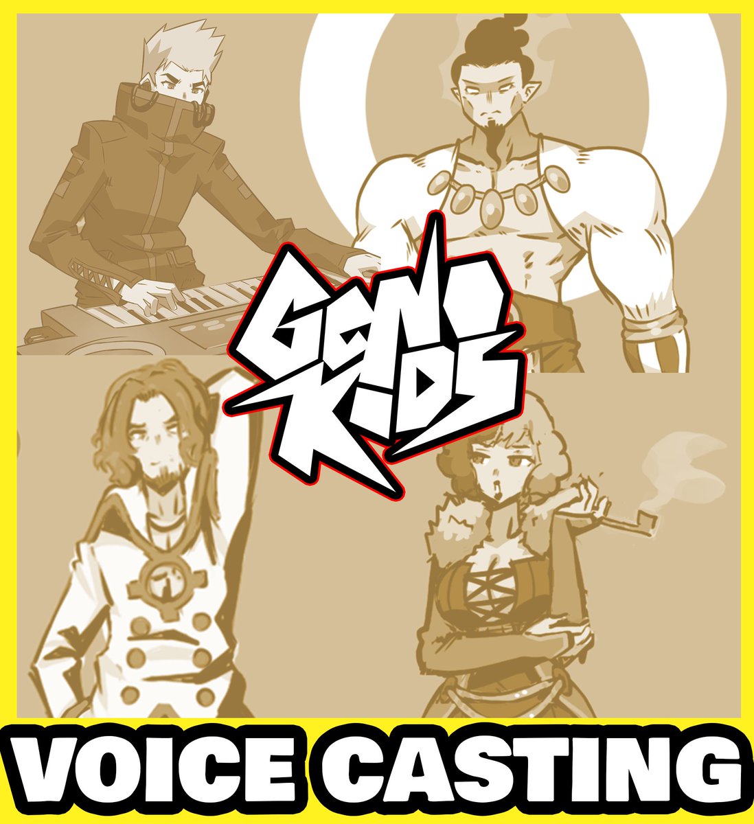 nukefist's tweet image. [PAID WORK]🎙️🔥Looking for voice actors to give life to our characters, from one of the protagonists, to all the baddies and even extras!

Auditions will be open until May 1st!
⬇️You can find all the info on the pdf below:⬇️
drive.google.com/drive/folders/…
