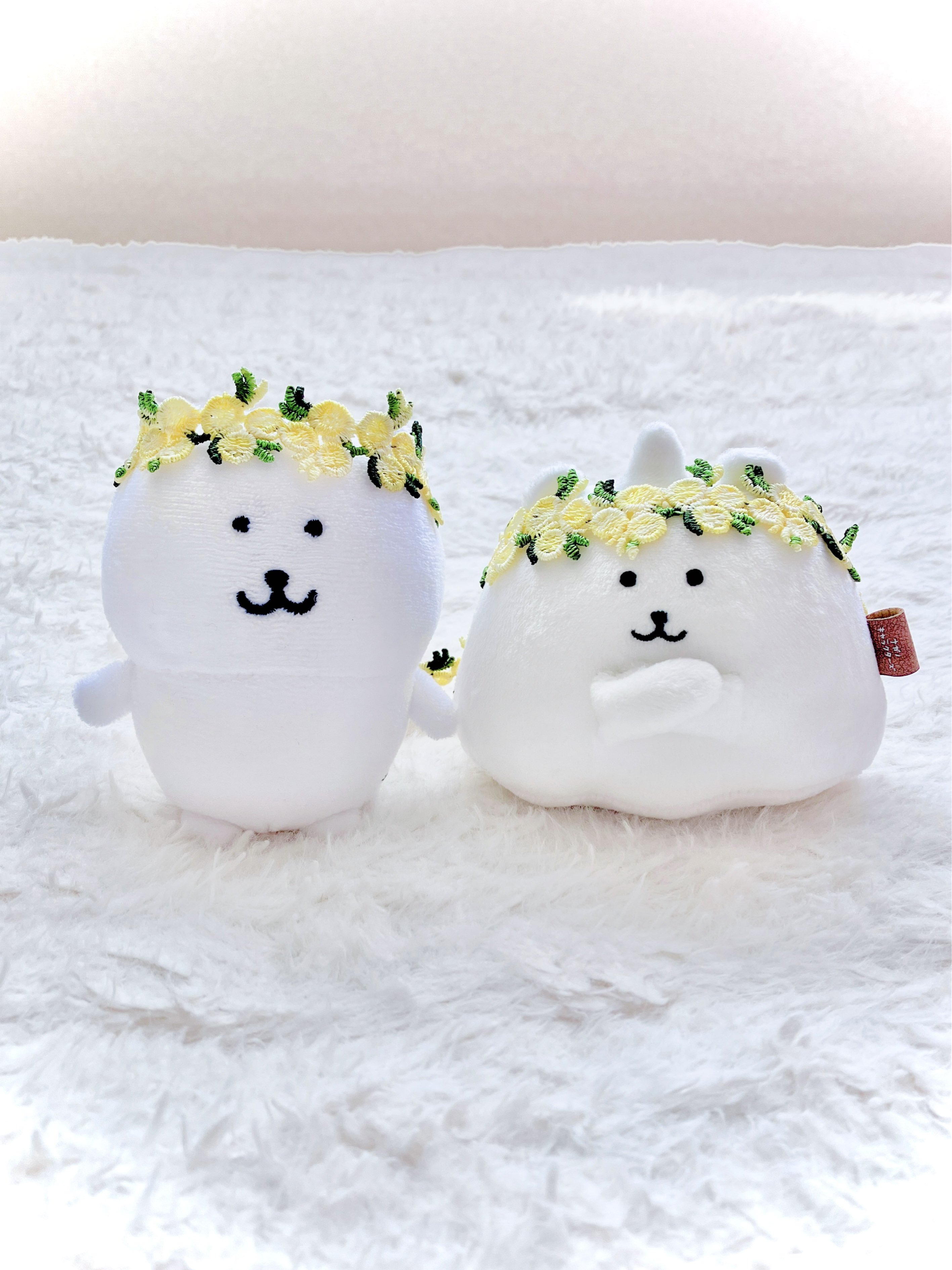 もちマス用 もちくるみ シンプルうさぎ ピンク・ブルー
