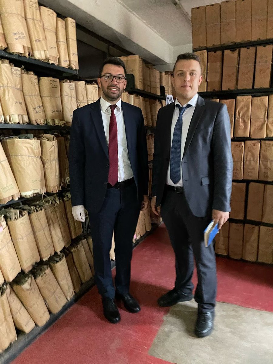 İki arşiv uzmanımız Kamerun Arşiv İdaresiyle deneyimlerini paylaşmak üzere bu hafta Yaounde’de…

Deux experts turcs en archives sont à Yaoundé cette semaine pour partager leurs expériences avec l'administration des Archives Nationales du Cameroun…

<a href="/devletarsivleri/">Devlet Arşivleri Başkanlığı</a>