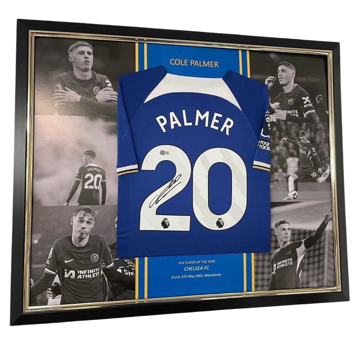 Signed Football Shirts & Shirt Framing Services (@signedfshirts) on Twitter photo Cole Palmer Signed Shirt Giveaway!
If Palmer scores first on Saturday v Everton and Chelsea win, we’ll give away this deluxe gold montage framed Cole Palmer shirt!
To enter:
Follow <a href="/signedfshirts/">Signed Football Shirts & Shirt Framing Services</a> & @SFSMemorabilia
Repost this post
Reply with any comment below
Winner announced Cole Palmer Signed Shirt Giveaway!
If Palmer scores first on Saturday v Everton and Chelsea win, we’ll give away this deluxe gold montage framed Cole Palmer shirt!
To enter:
Follow <a href="/signedfshirts/">Signed Football Shirts & Shirt Framing Services</a> & @SFSMemorabilia
Repost this post
Reply with any comment below
Winner announced