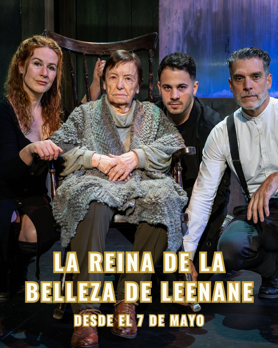 Cada vez queda menos para que puedeas disfrutar de 🎭"La Reina de la Belleza de Leenane".

📅Estreno el 7 de mayo en el Teatro Reina Victoria ¡no te lo pierdas!🎟️⁣

Más ℹ️ y venta de 🎟️ en elteatroreinavictoria.com⁣

#TeatroBellasArtes #LaReinadelaBelleza #cultura #Madrid