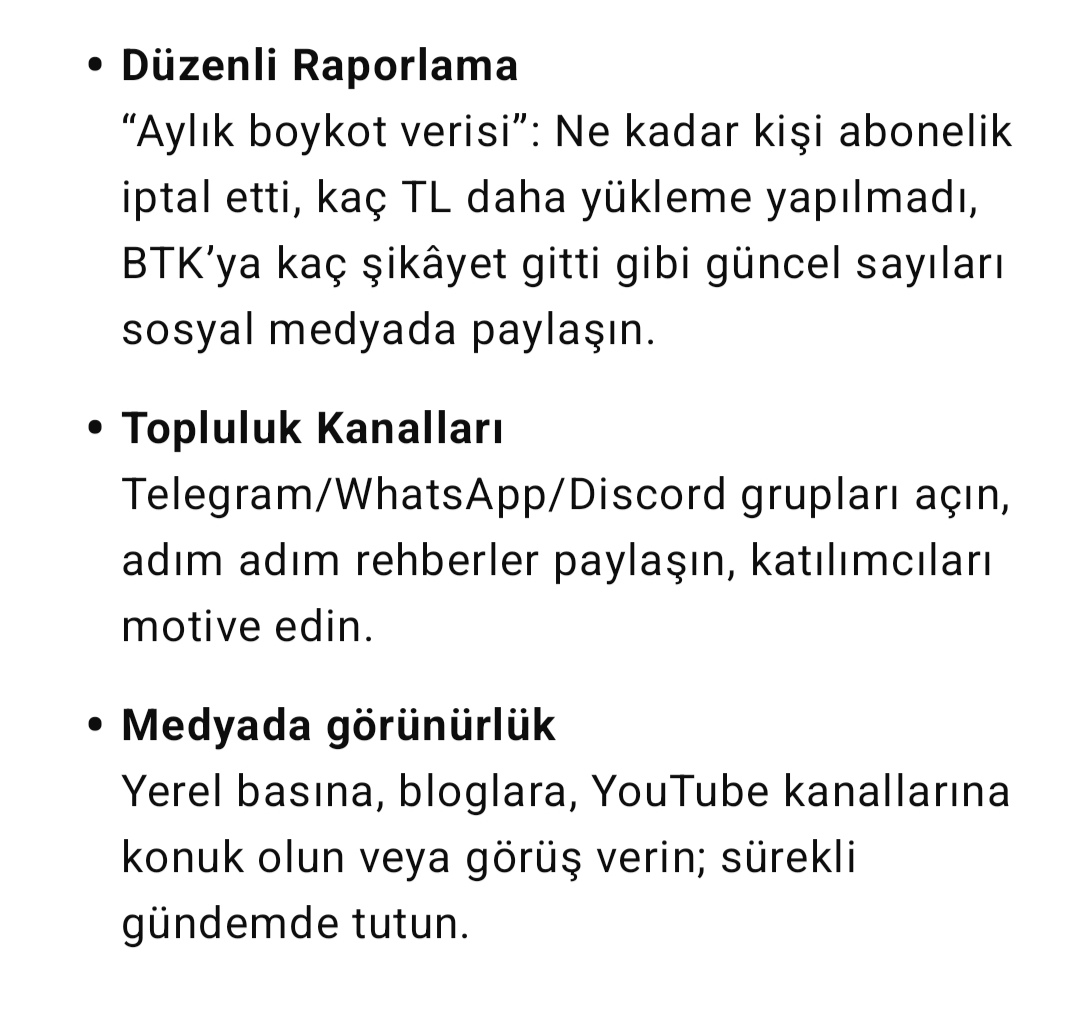 Operatörlere #boykot nasıl yapılır? Yapay zeka şöyle diyor: 
#deprem