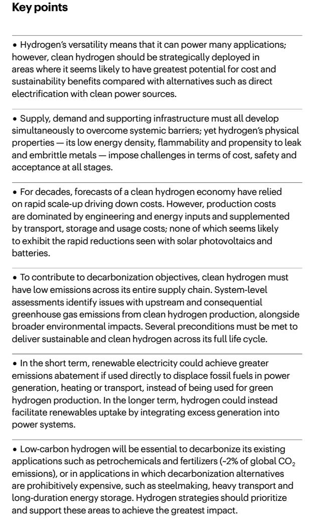 🔍 Confused about hydrogen’s role in the energy transition? Drowning in hype, controversy, and hot air?  

Our new article, published in Nature Reviews, cuts through the noise.   

📄Read the paper: nature.com/articles/s4435…