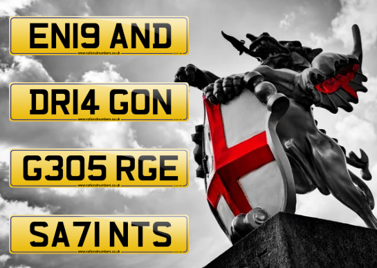 Happy St. George's Day! 🏴󠁧󠁢󠁥󠁮󠁧󠁿🐲

Celebrate the spirit of England with something uniquely yours. Check out our selection of personalised number plates at nationalnumbers.co.uk

#StGeorgesDay #PersonalisedPlates #NationalNumbers