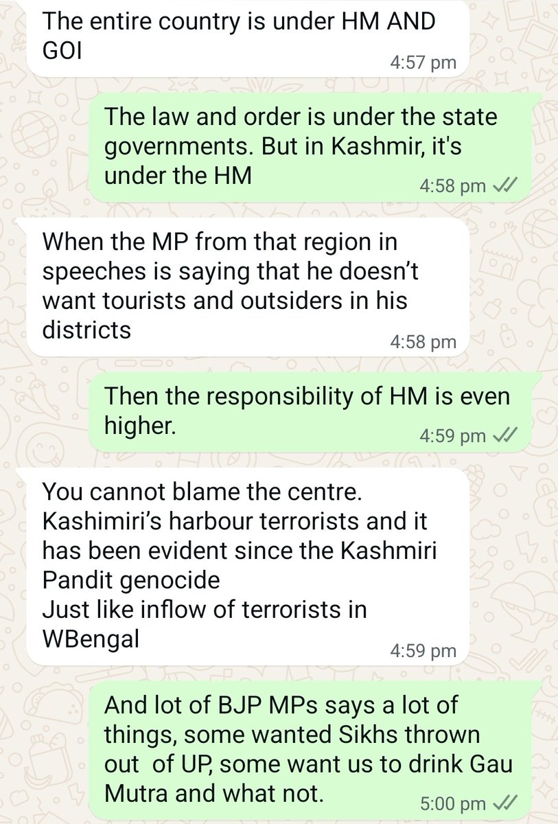 guramneet's tweet image. Sanghi ecosystem is in full throttle. If only God can save our country and people. Just imagine, rather than asking questions to the govts. that how did #PahalgamTerroristAttack happen, how did the terrorists which were supposed to have extinct after #Demonitization by Modi…