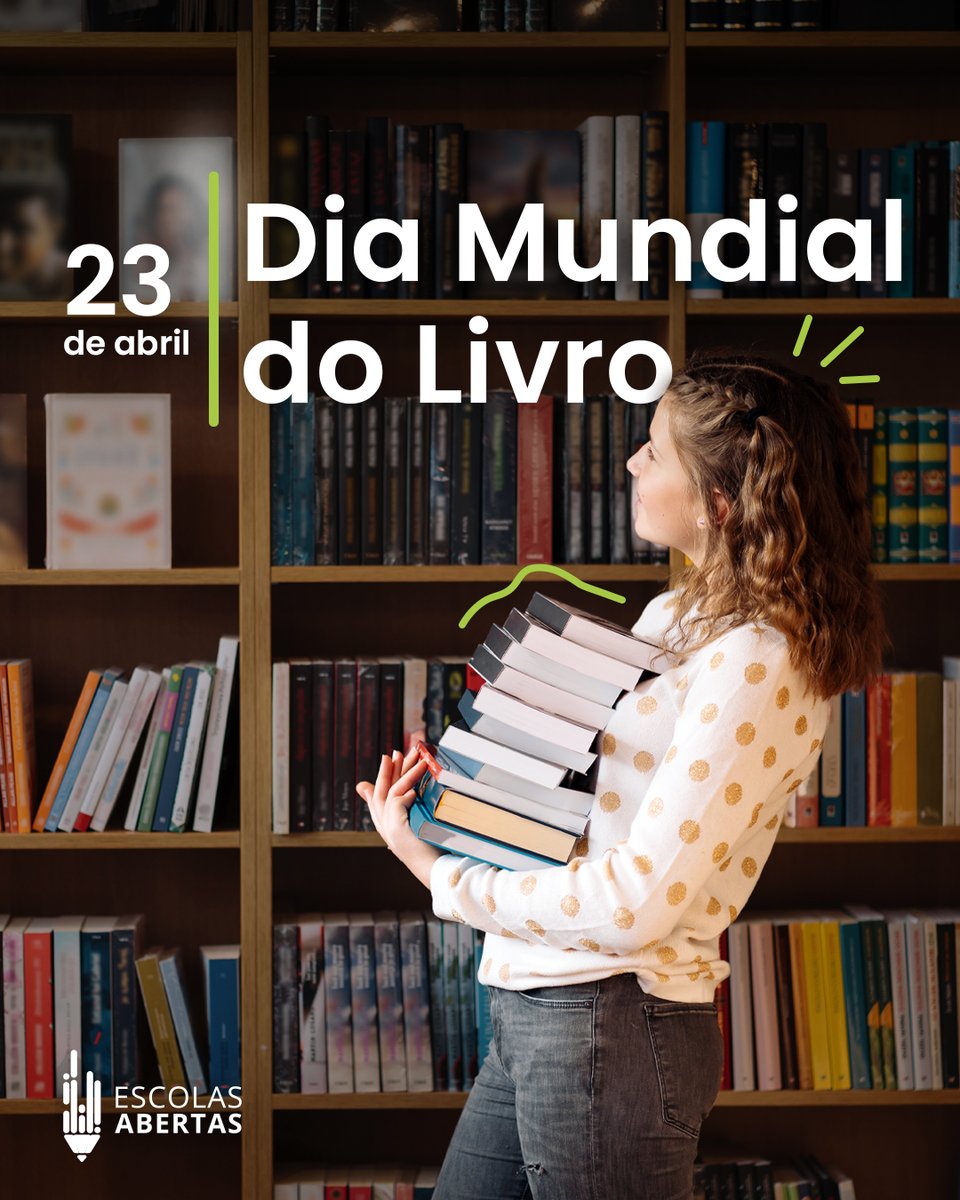 escolas_abertas's tweet photo. Um livro abre portas, amplia horizontes e transforma vidas. O ato de ler serve como combustível para o conhecimento, e incentiva todos, jovens e adultos, a construírem um futuro repleto de possibilidades.
Que nunca nos falte um bom livro e, acima de tudo, a vontade de aprender! https://t.co/CvbQOBWEK3
