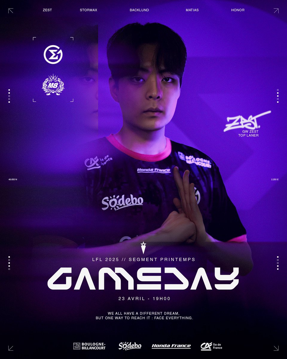 𝐂𝐄 𝐒𝐎𝐈𝐑 𝐂'𝐄𝐒𝐓 𝐌𝐀𝐓𝐂𝐇 💥

On affronte <a href="/gentlemates/">Gentle Mates</a> pour ce match de #LFL

⚡️ <a href="/LFLOfficiel/">LFLxDIV2</a> Spring Split 2025
⏰ 19:00
📺 twitch.tv/otplol_

#GWWIN