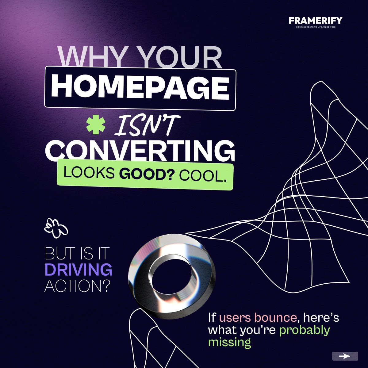 framerify's tweet image. Your landing page should do more than just look good—it should speak to your audience! 🗣️✨ Here’s how you can make it both visually appealing and conversion-driven 💡. Stop settling for basic, and start designing with purpose! 💬👇
#uxwriting #framerify #designhacks #NoCode