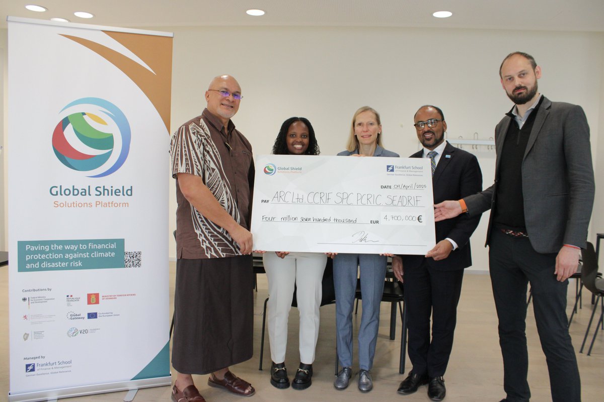 Global Shield Solutions Platform (@thegssp) on Twitter photo Groundbreaking Joint Grant Agreement Signed as <a href="/theGSSP/">Global Shield Solutions Platform</a> Supports Regional Risk Pools’ Move from Commitment to Implementation. More information here 👉🔗 global-shield-solutions.org/2025/04/15/gro… Groundbreaking Joint Grant Agreement Signed as <a href="/theGSSP/">Global Shield Solutions Platform</a> Supports Regional Risk Pools’ Move from Commitment to Implementation. More information here 👉🔗 global-shield-solutions.org/2025/04/15/gro…