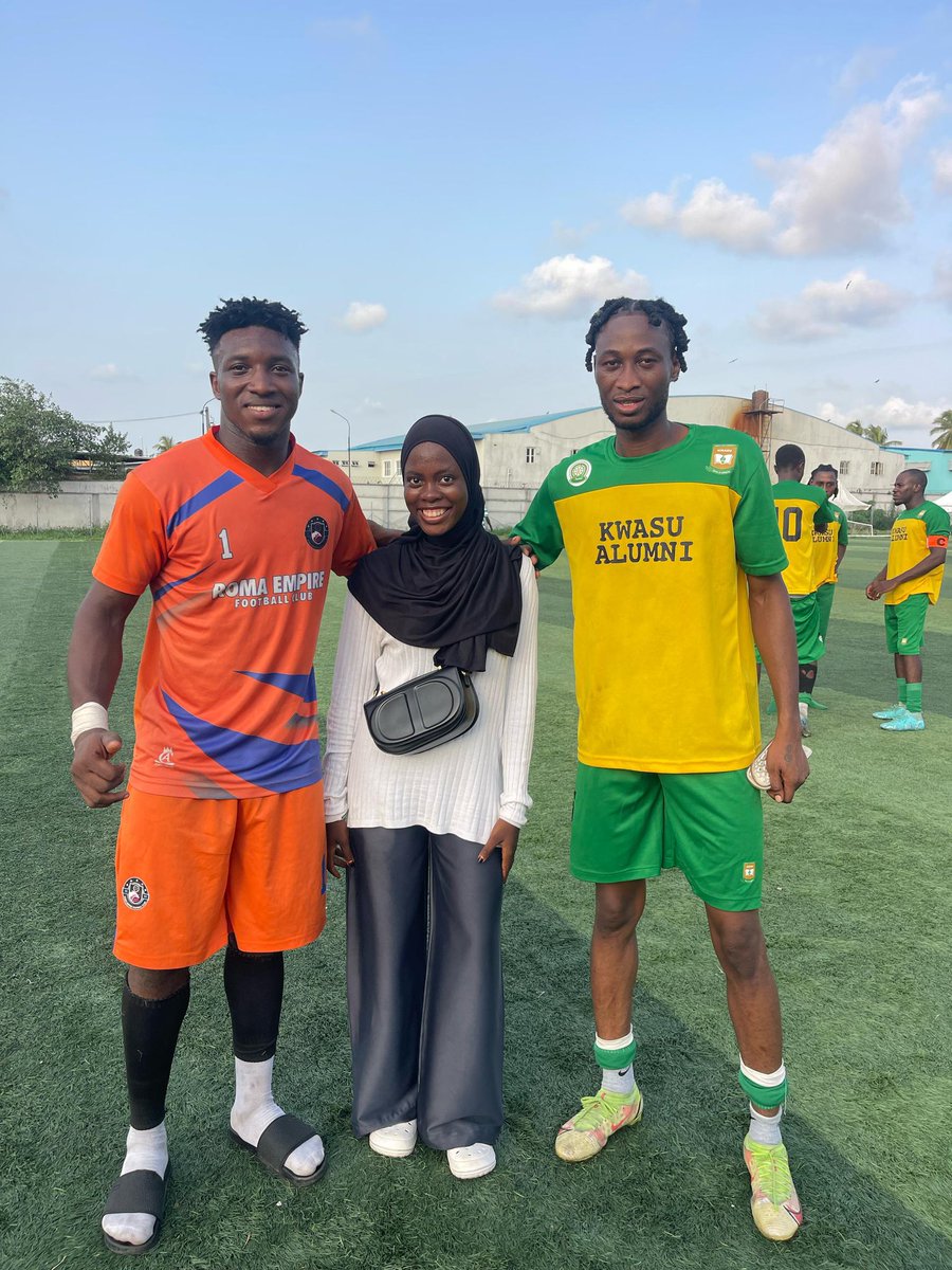 KwasuAlumniFT (@kwasualumnift) on Twitter photo The first goal keeper to be nominated in the <a href="/9jaXFootball/">ALL STARS FOOTBALL MATCH</a> #JollofPlusAlumniGames
Netty is an exceptional goalkeeper, kept 2 clean sheets and conceded 2 goals in 5 matches.
This is a revelation that football is not for attackers only.
Vote for netty
<a href="/ogede1kpash/">Ogede 9️⃣⚽️🍌</a> approves The first goal keeper to be nominated in the <a href="/9jaXFootball/">ALL STARS FOOTBALL MATCH</a> #JollofPlusAlumniGames
Netty is an exceptional goalkeeper, kept 2 clean sheets and conceded 2 goals in 5 matches.
This is a revelation that football is not for attackers only.
Vote for netty
<a href="/ogede1kpash/">Ogede 9️⃣⚽️🍌</a> approves
